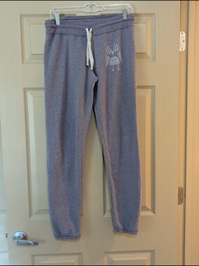 Cozy Women's Purple Owl Sweatpants